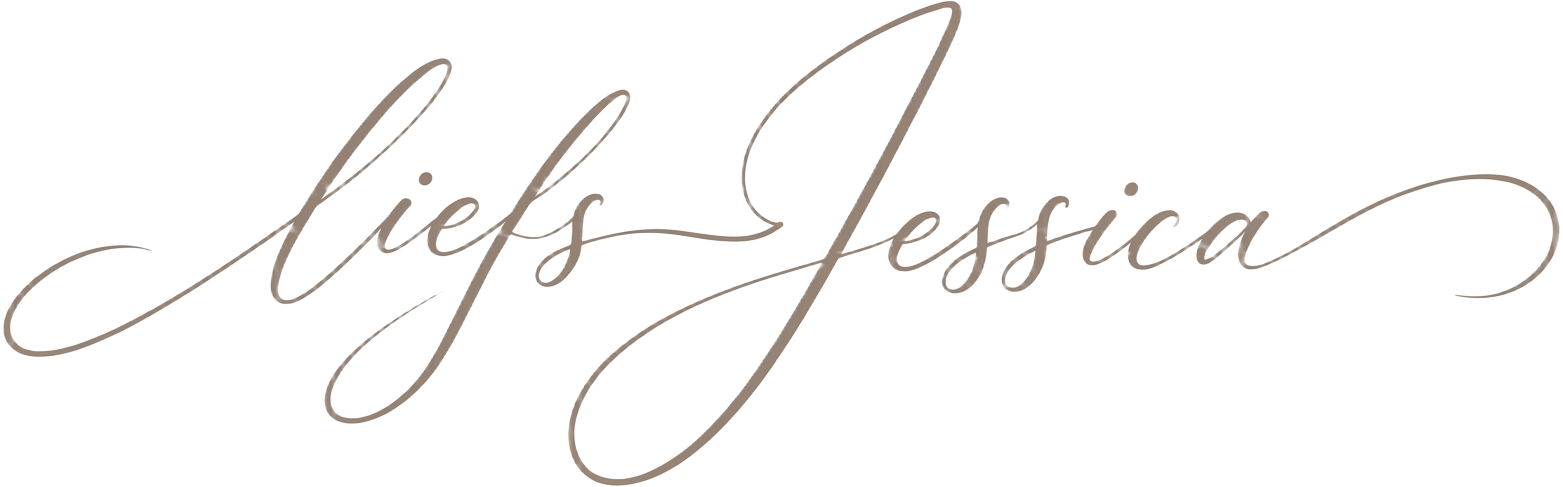 Liefs, Jessica — handgeschreven ondertekening